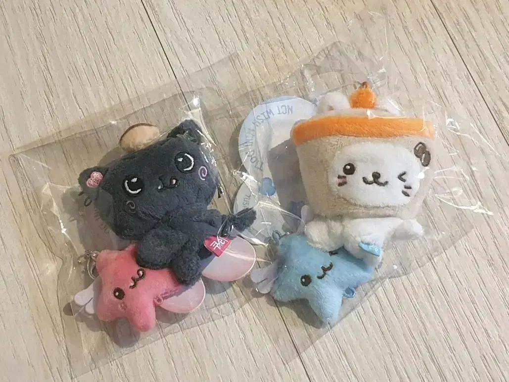 엔시티위시 리쿠 유우시 쿠리 버블냥 응원봉 위시돌 미니돌 키링 엔위시