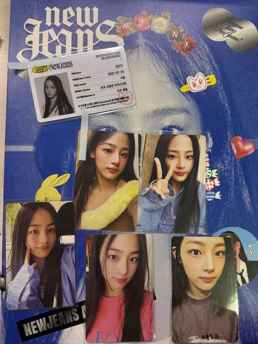 New Jeans 뉴진스 뉴진스 앨범 블루북 민지 버전 + 포토카드