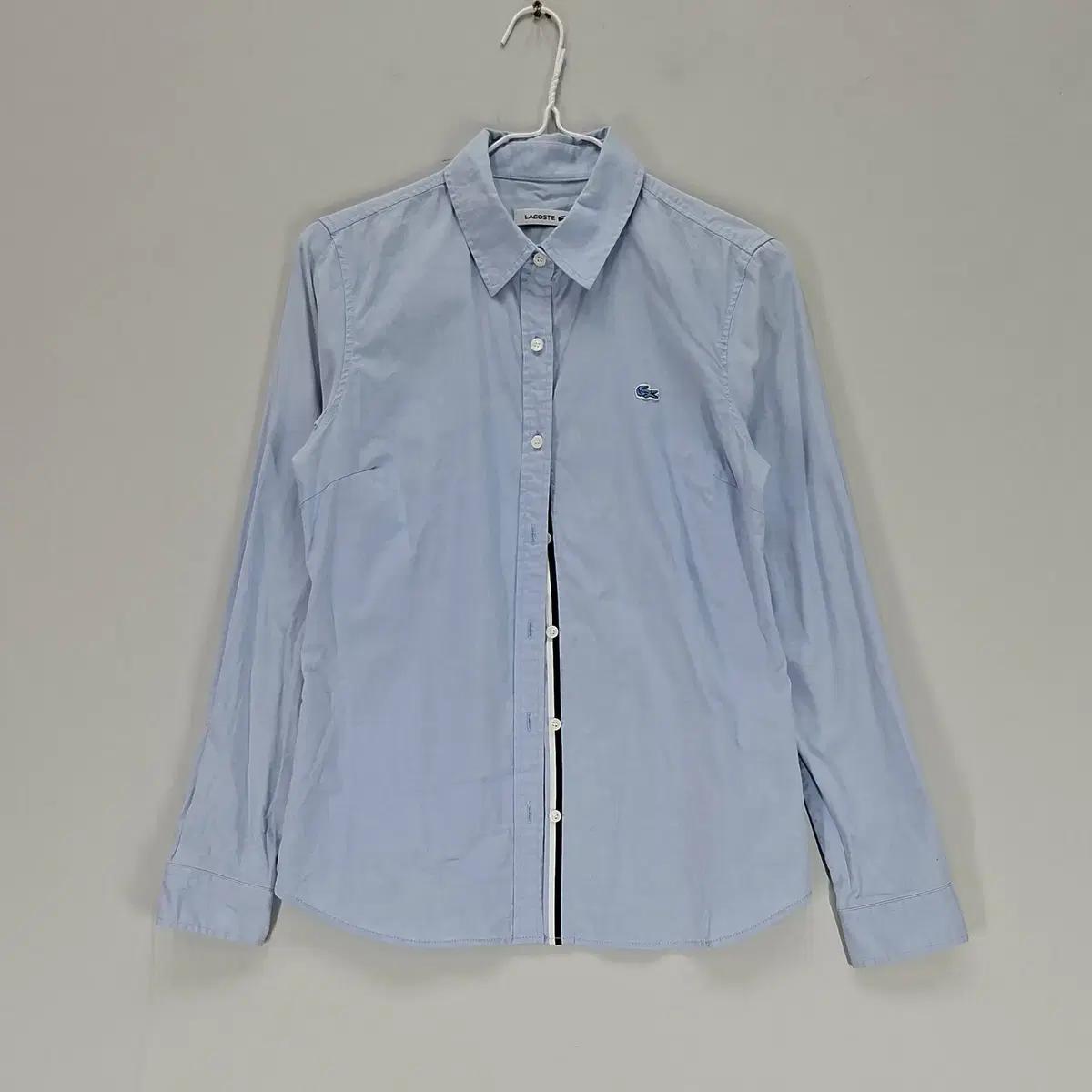 [AI 93%] 라코스테 여90 셔츠 봄여름 블루 02098