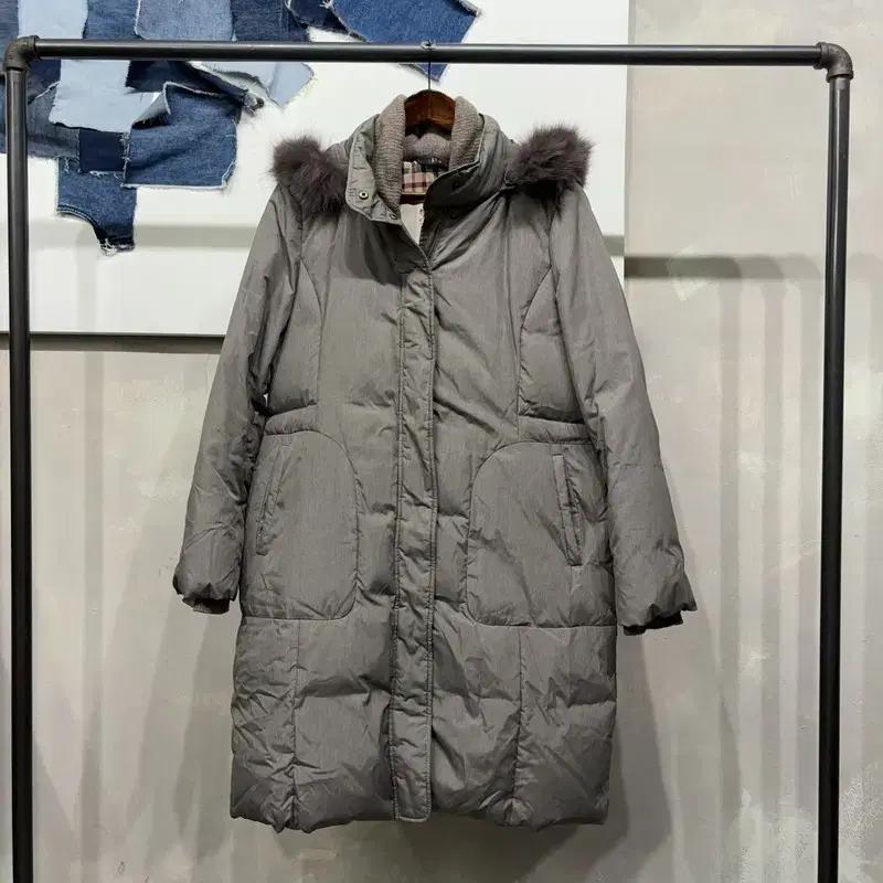 (100) 닥스 여성 캐주얼 캐시미어 구스다운 거위털 롱패딩