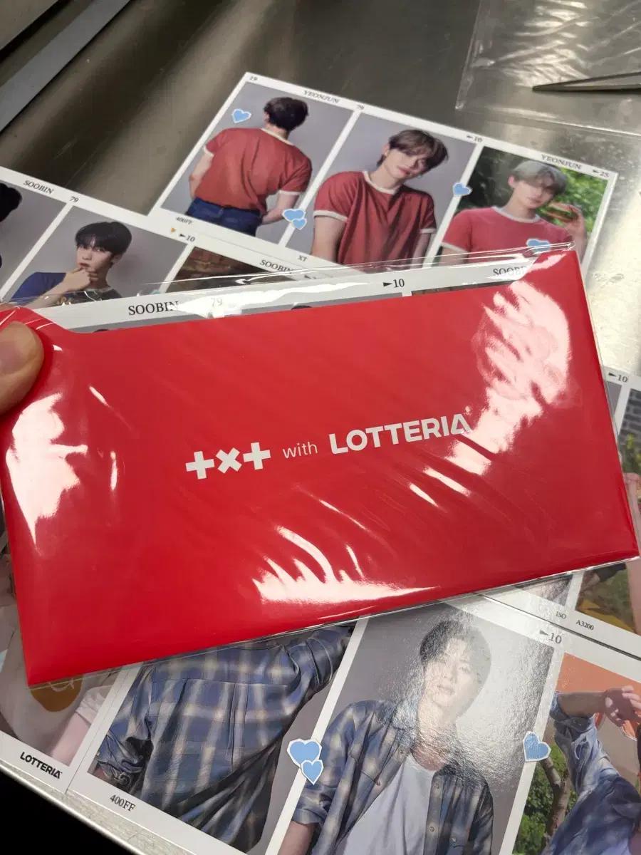 TXT 투모로우바이투게더 롯데리아 포토카드 세트