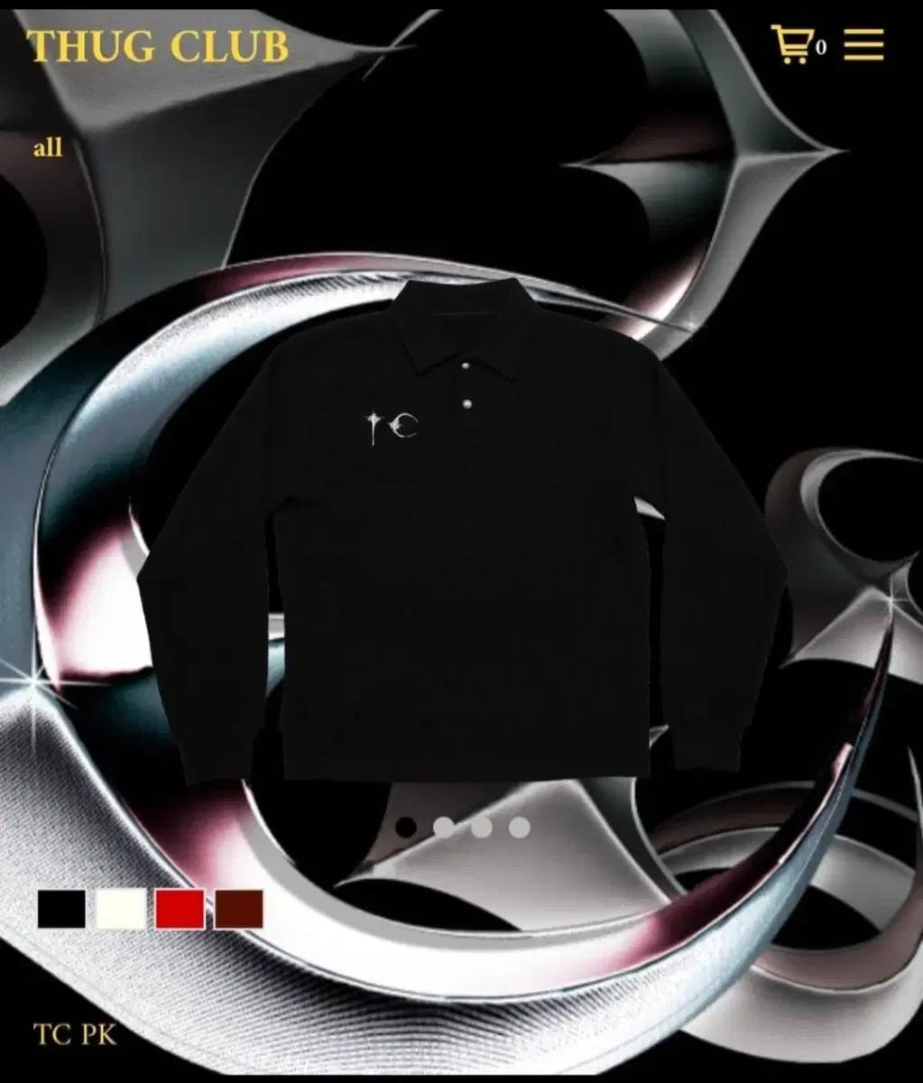 떠그클럽 PK티 블랙 XL