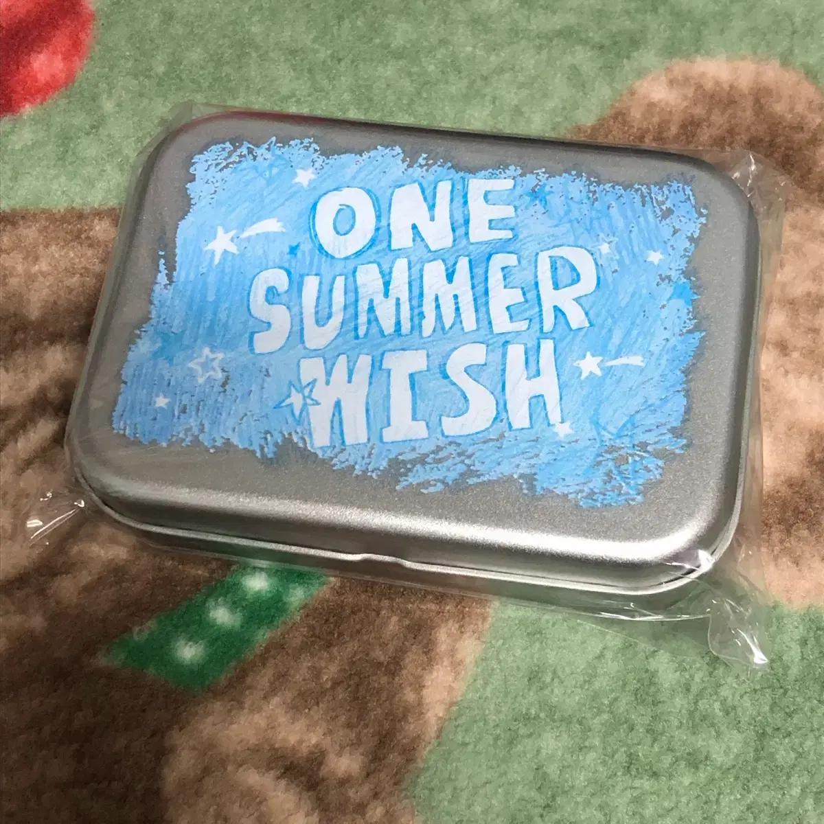 엔시티위시 여름 전시회 엠디 굿즈 틴케이스 스티커 유우시