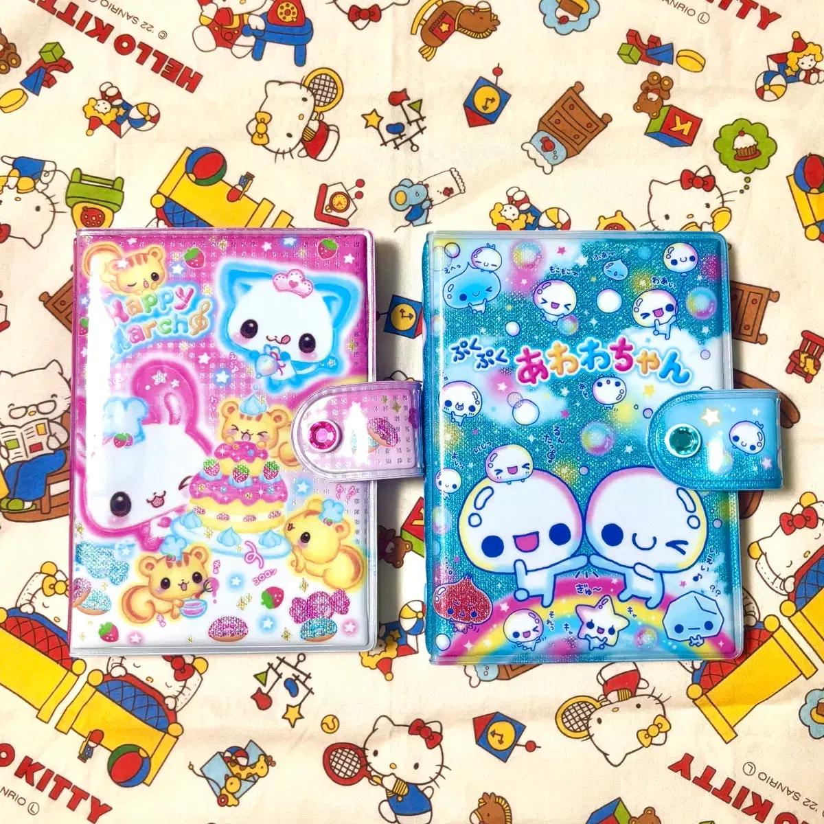 헤이세이 레트로 아와와짱 해피마치 스티코 씰북 바인더