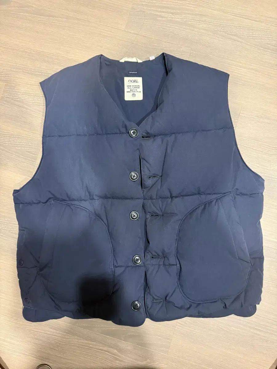 나나미카 패딩 다운 베스트 s