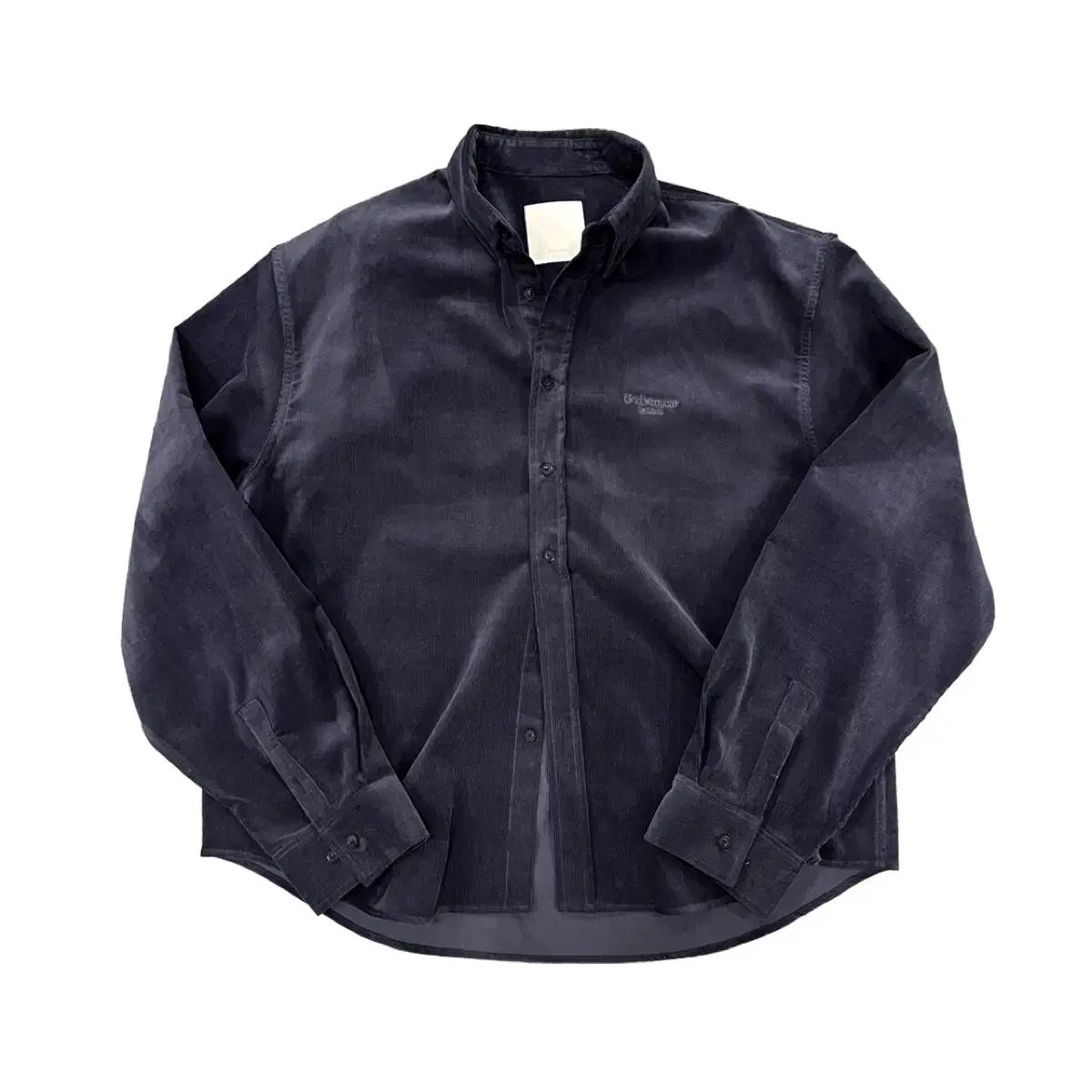 [2] 언더마이카 코듀로이 셔츠 네이비