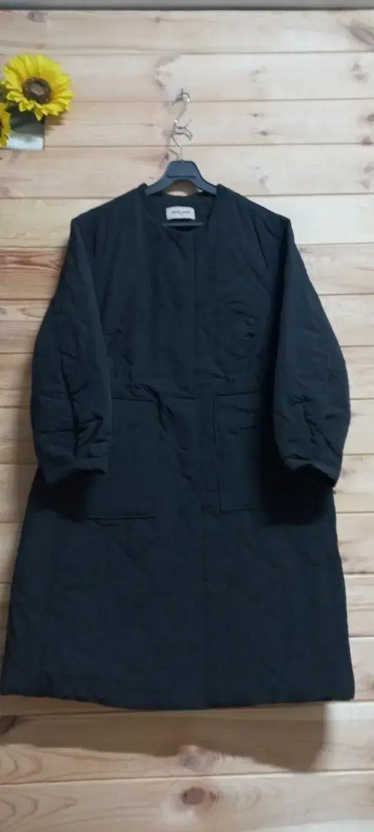 마리끌레르 퀼팅 롱 패딩코트