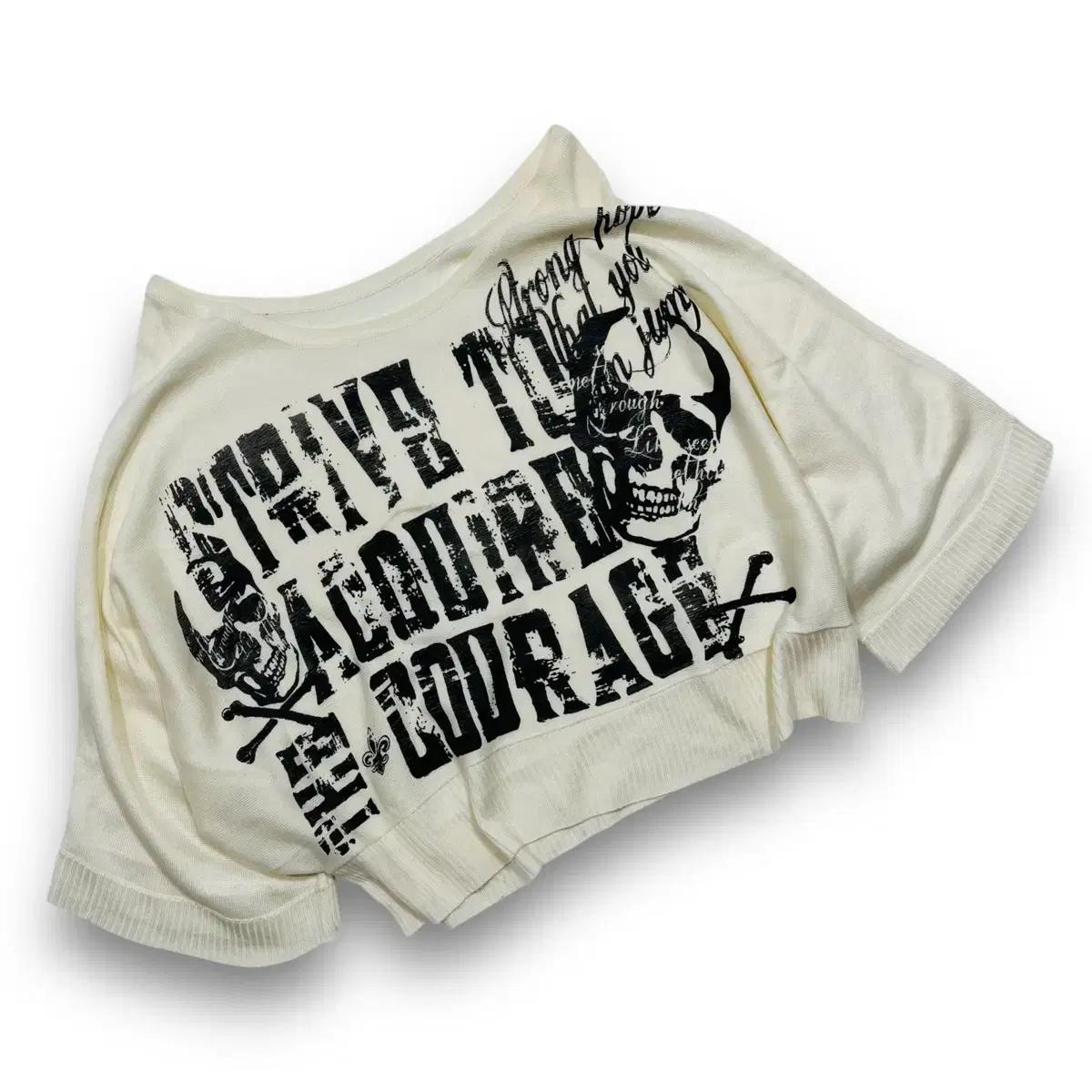 Ghost of Harlem Skull graphic knitwear