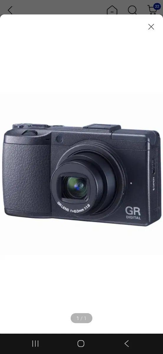 RICOH GR Digital III 리코 GRD3 디지털카메라