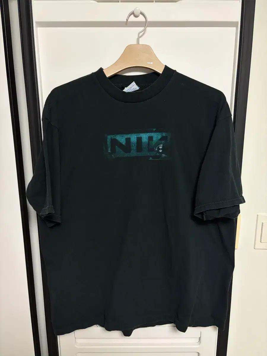 [XL] 90s 빈티지 NIN 밴드티 nothing made in usa
