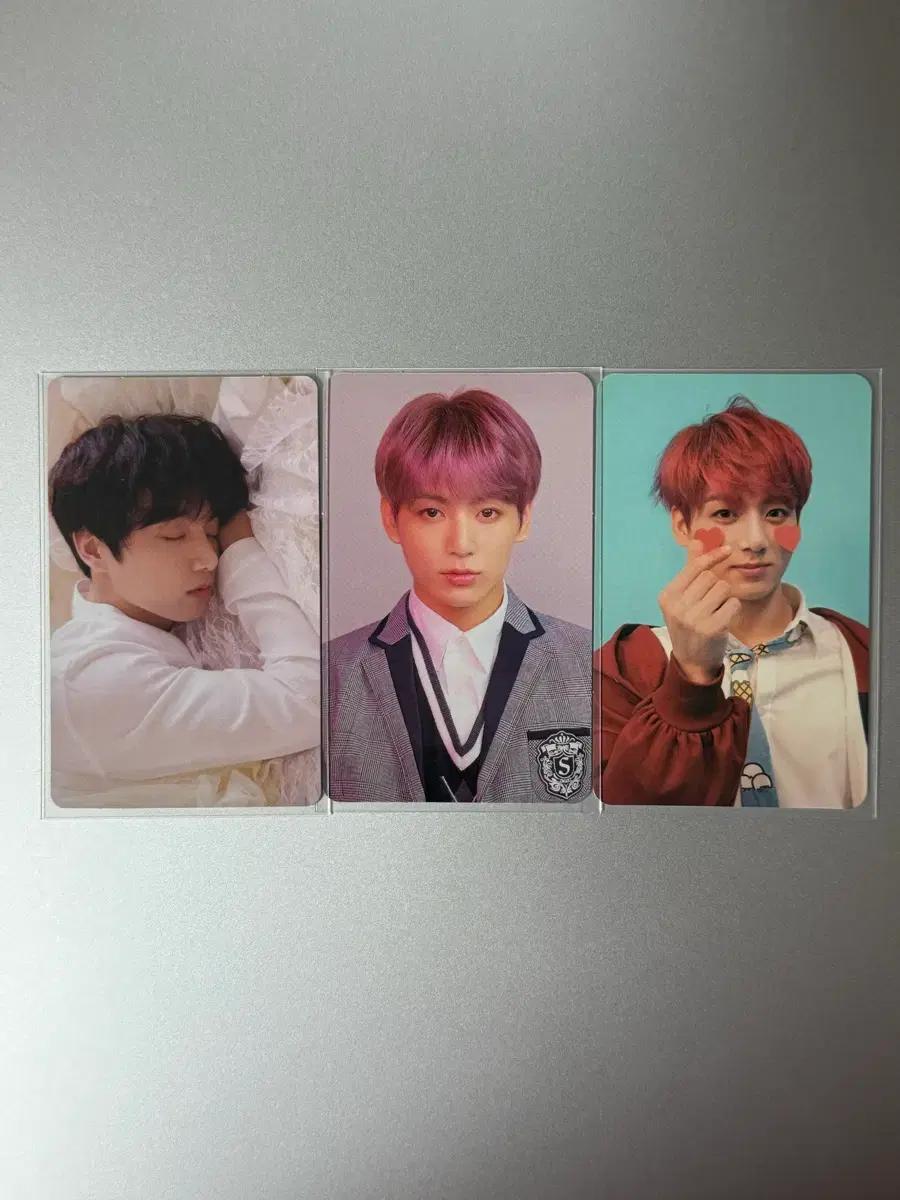방탄소년단 정국 럽셀 티어 앤써 앨범 포카 포토카드