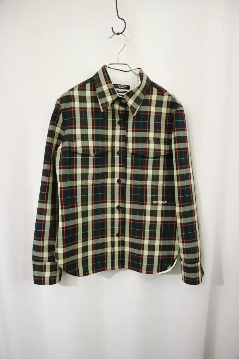 CK 205W39NYC Raf Simons check jacket