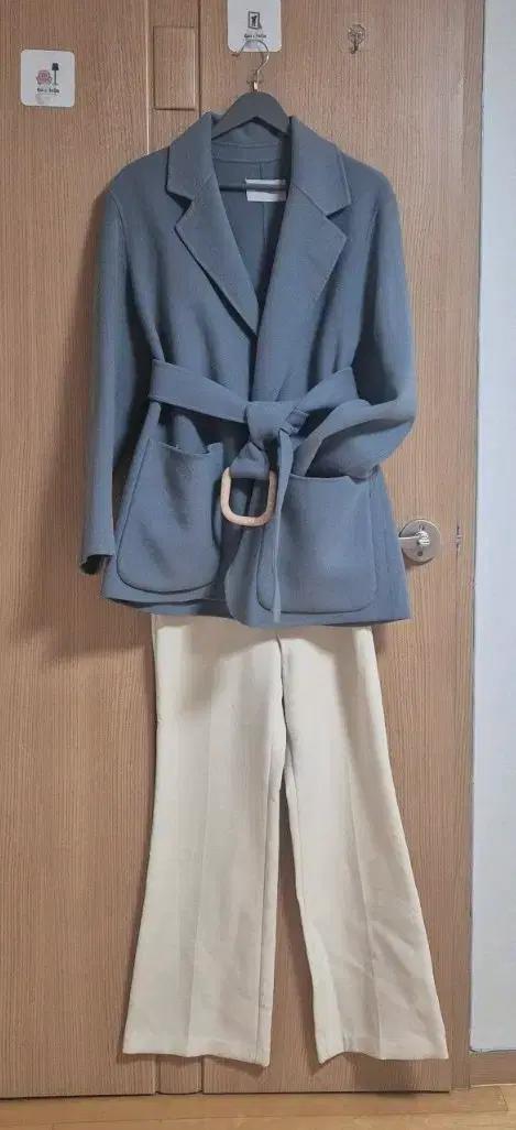 핸드메이드코트.소라코트.겨울코트.울코트.벨트코트