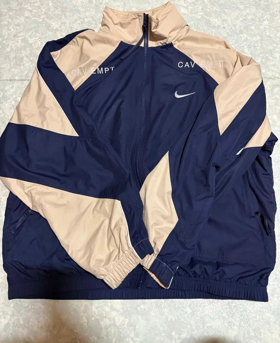 (M) 나이키 x 카브 엠트 트랙 자켓 네이비