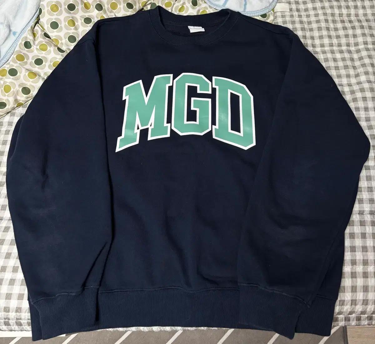 마하그리드 기모 맨투맨 네이비 L