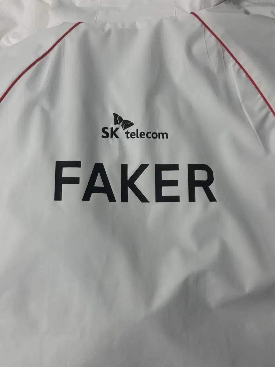 24 T1 월즈 유니폼 자켓 4성 페이커 마킹 Faker (택 있음)