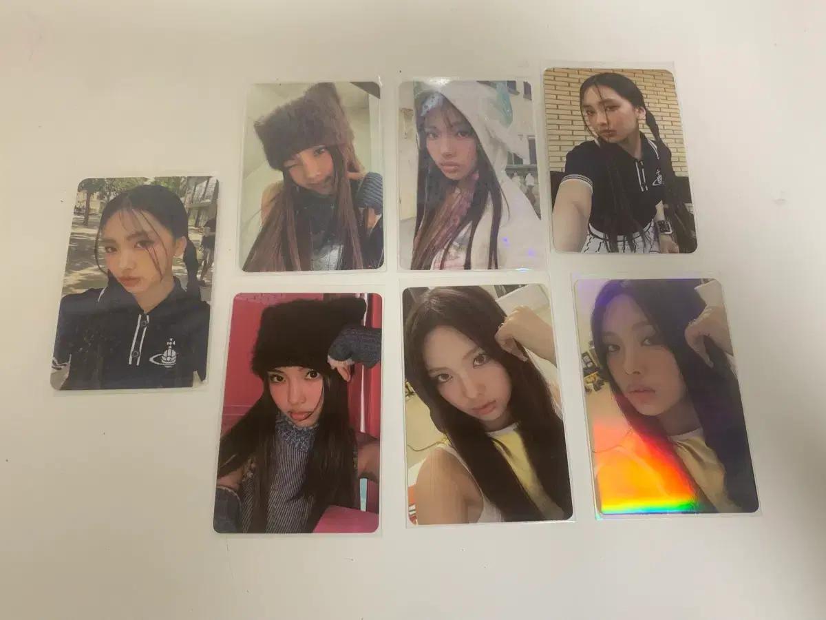 뉴진스 혜인 포카 일괄