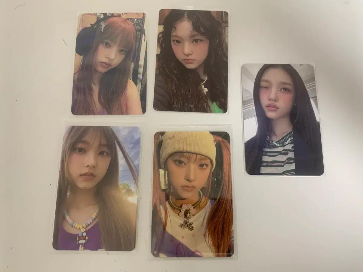 뉴진스 해린 포카 일괄