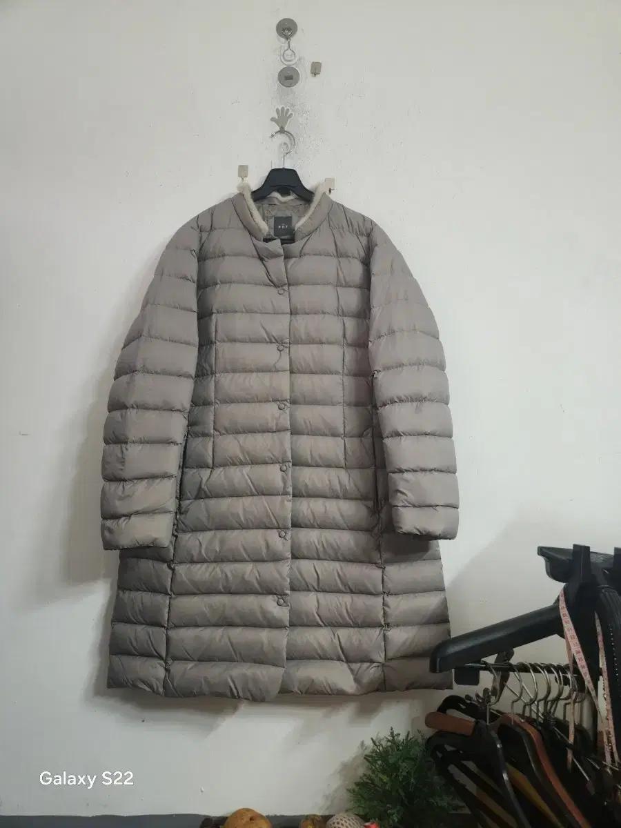 PAT 롱 경량 패딩 코트