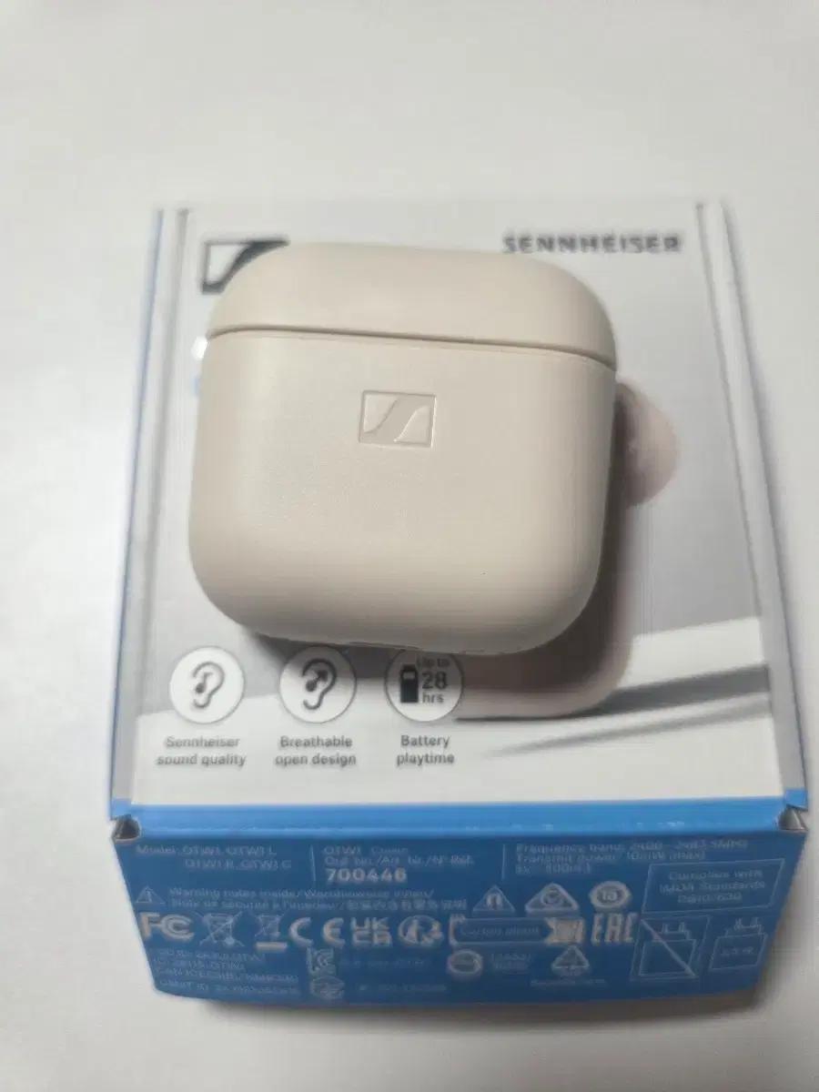 젠하이저 OTW1 크림색 이어폰