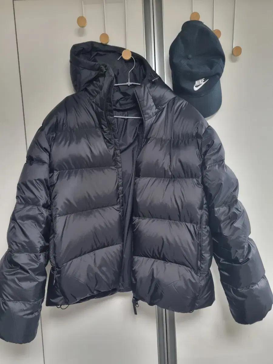 무신사 스탠다드 립스탑 후기 다운 패딩 블랙 xl