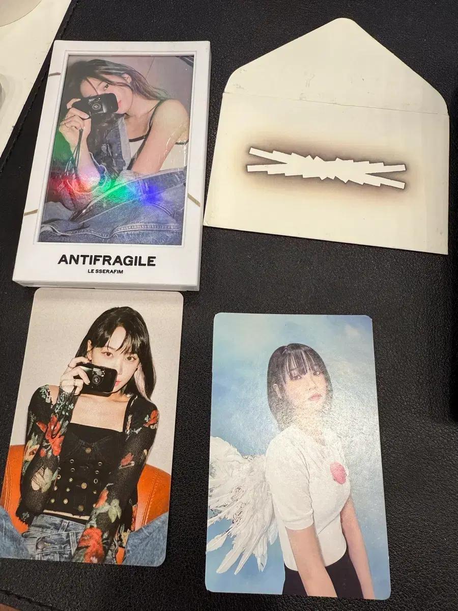 르세라핌 채원 카즈하 포토카드 세트