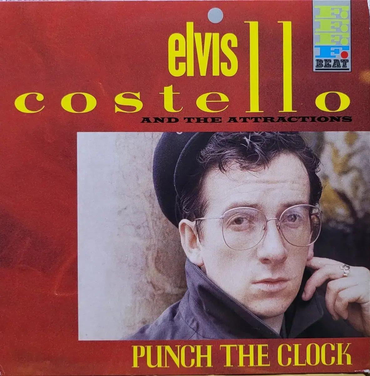 No.26. 엘비스 코스텔로 Punch The Clock LP 음반