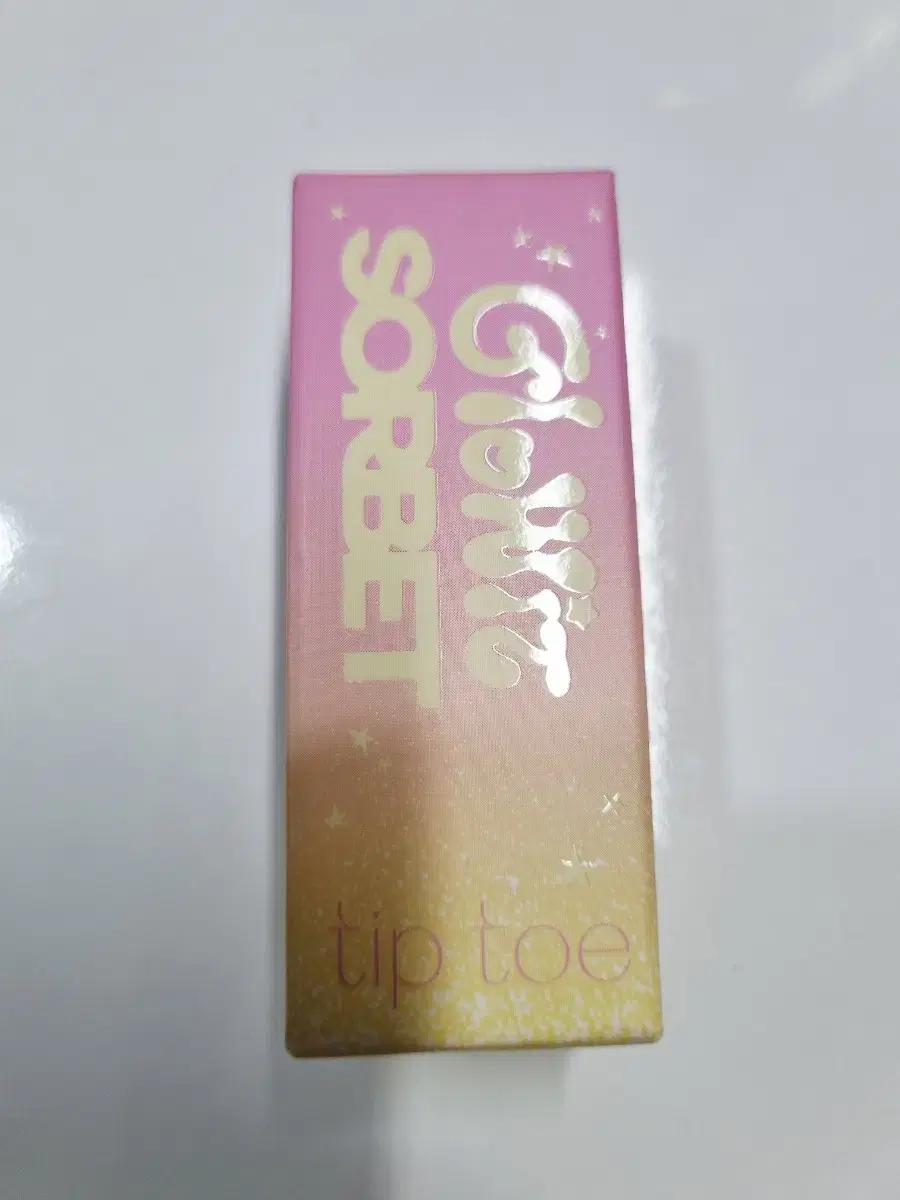 새상품 팁토우 글로우 소르베 틴트 101 토슈즈 하트