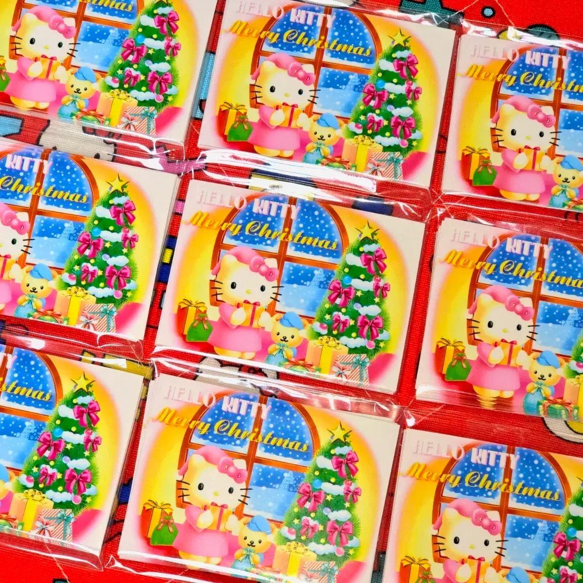 크리스마스 키티 스티커