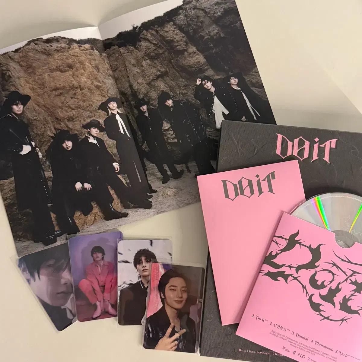 스트레이키즈 스키즈 두잇 DO IT 아이엔 정인 포카 양도