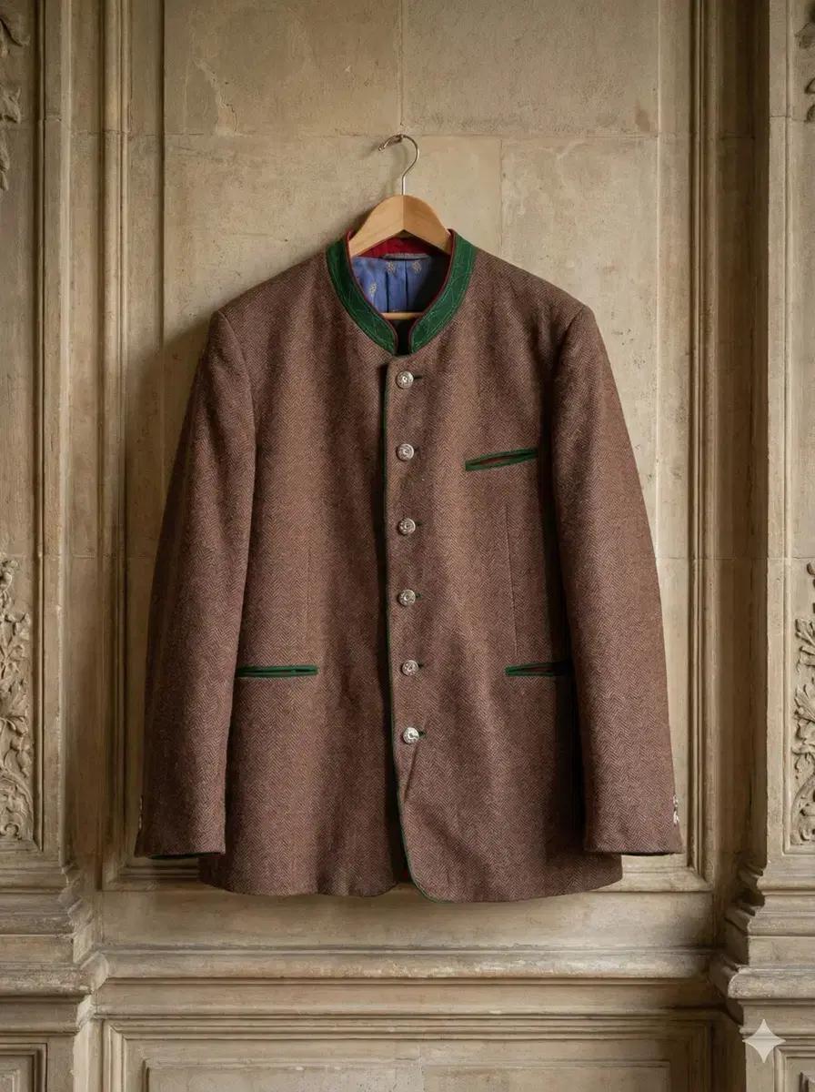 European Tyrolean Herringbone Jacket