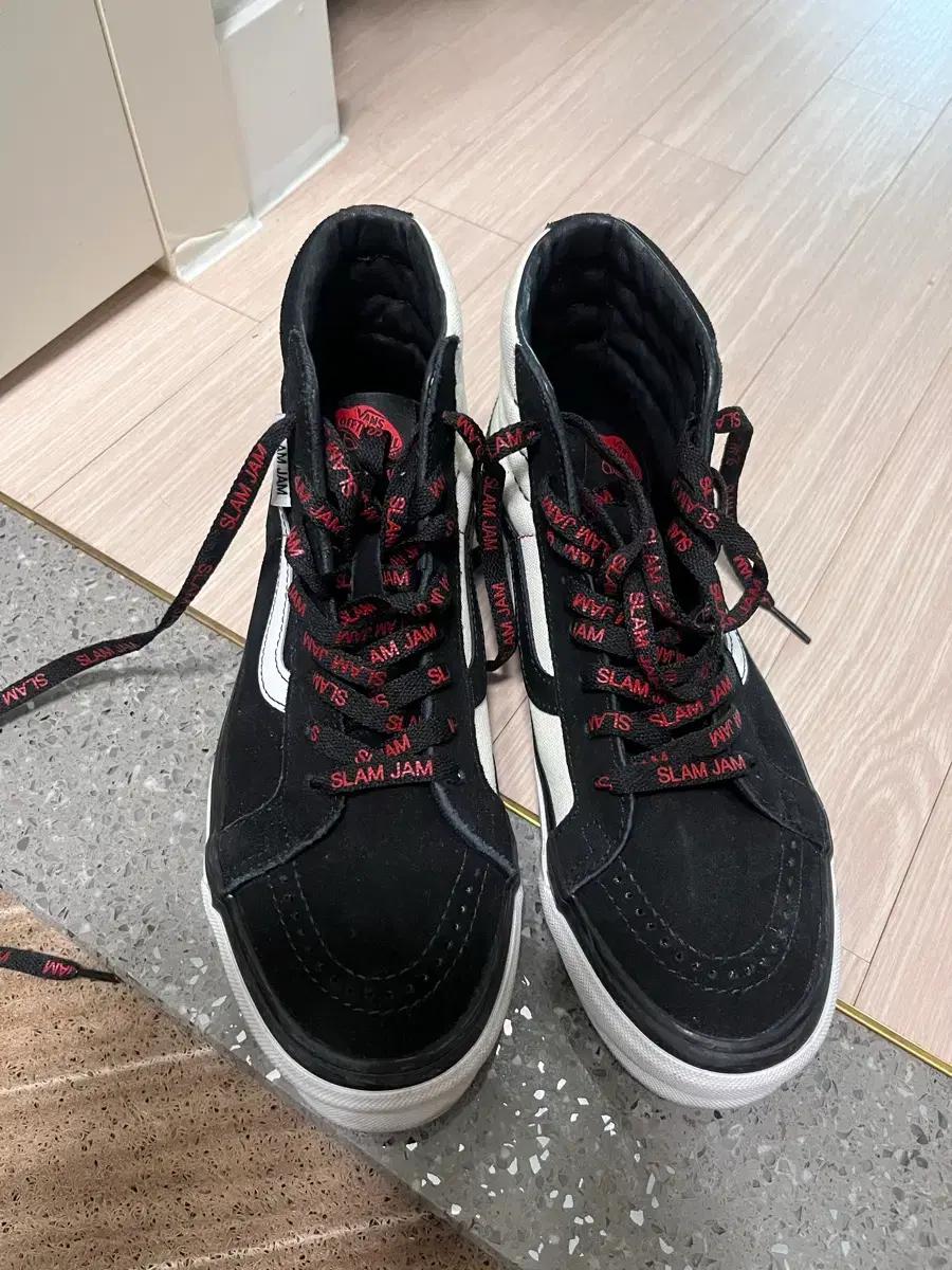 반스 스케이트 하이 SLAM JAM 콜라보