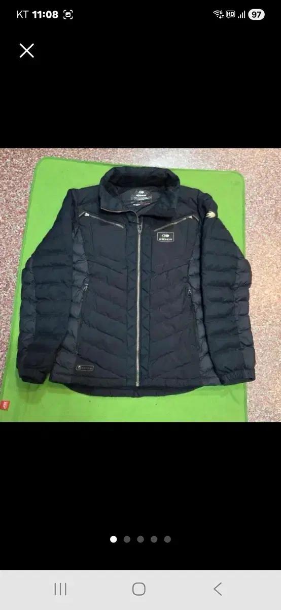 아이더 블랙 경량 패딩 점퍼 남자라지