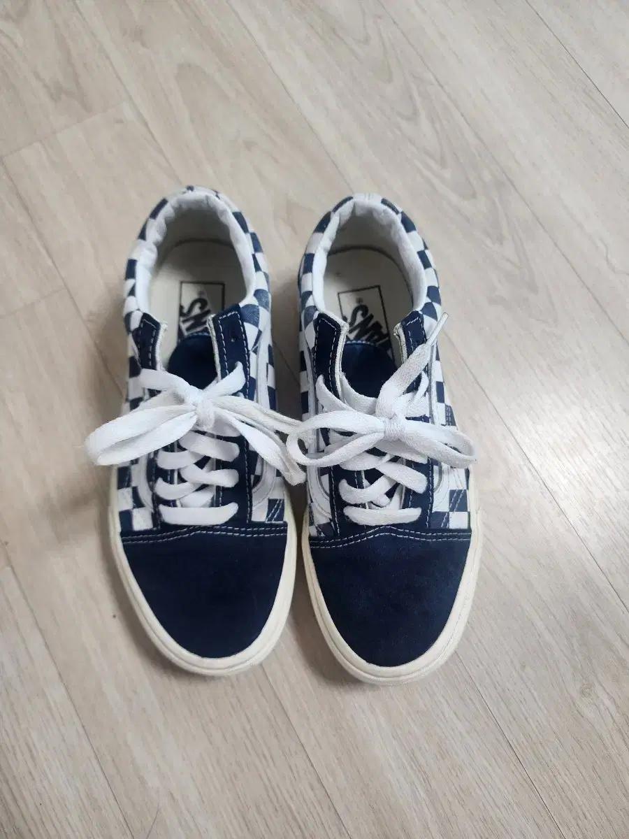 반스 프리미엄 체커보드 230사이즈 반스 운동화 아동운동화 여성운동화