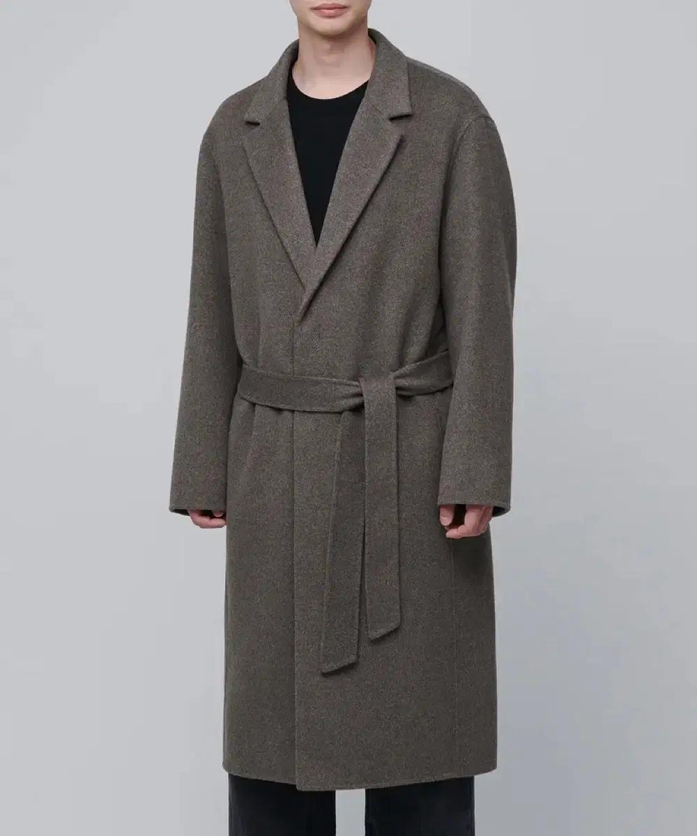 무신사 스탠다드 캐시미어 블렌드 오버사이즈 핸드메이드 로브 코트 [토프]