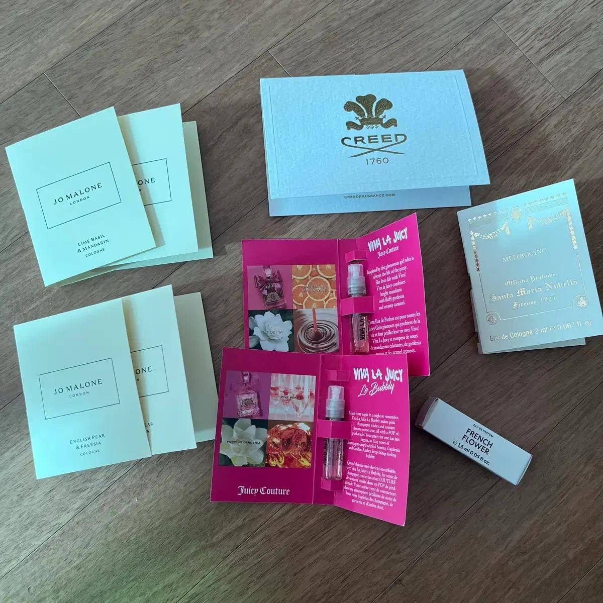 조말론,크리드,산타마리아노벨라,엘리자베스아덴, 마티에프리미에르 향수