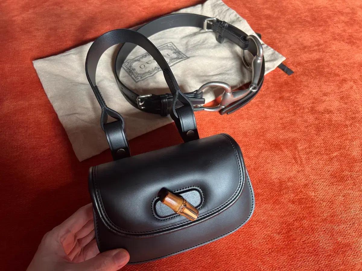 구찌 컬렉션 최고가 라인 벨트백(새상품)