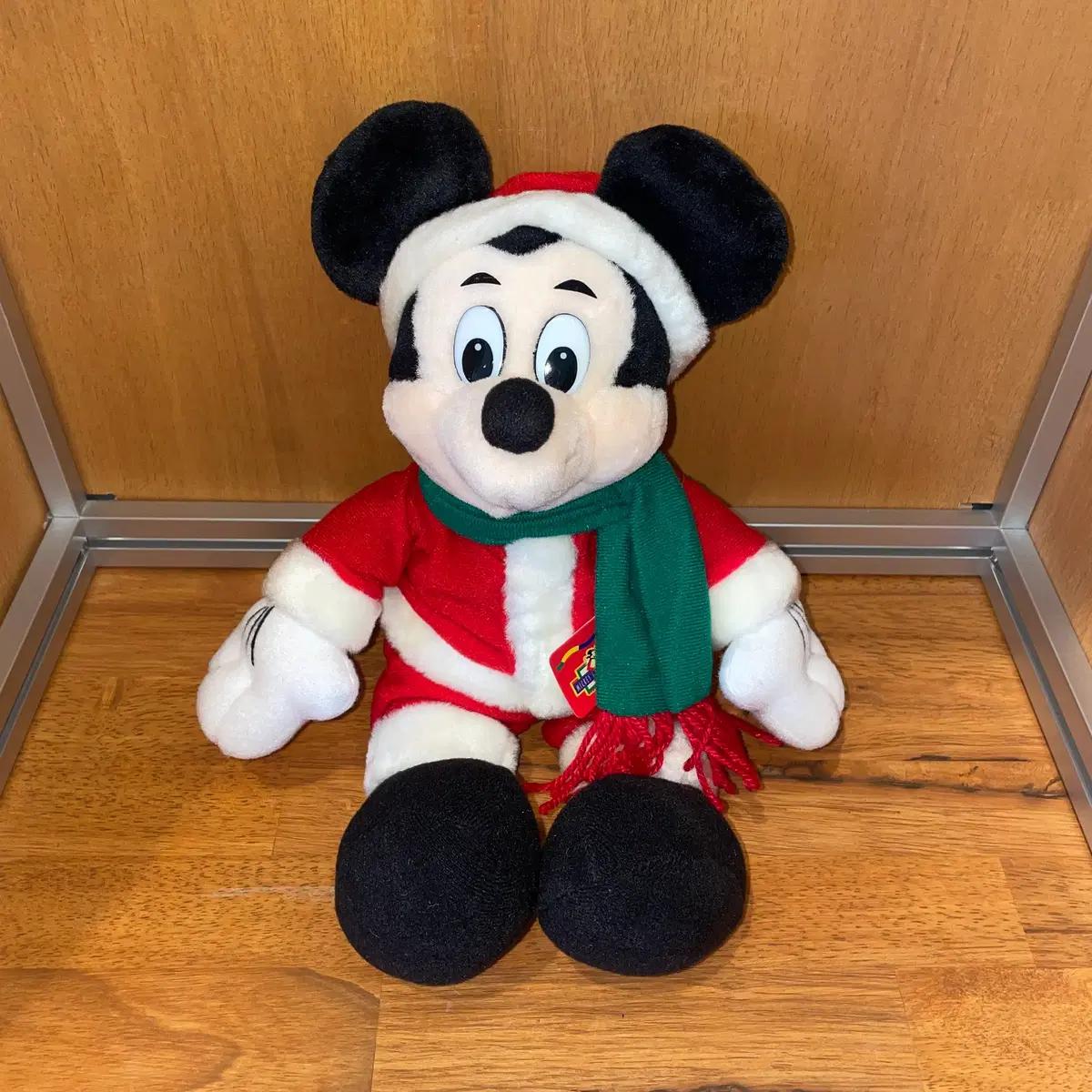 Mickey Mouse Christmas Plush Doll