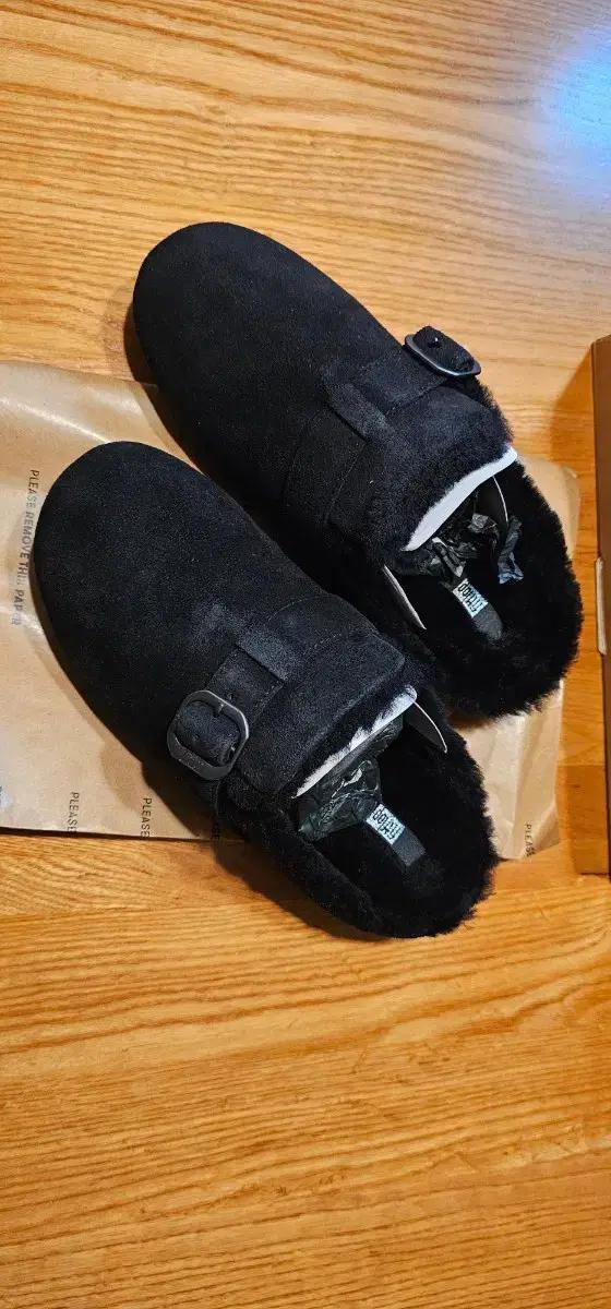 핏플랍 양털 슬리퍼