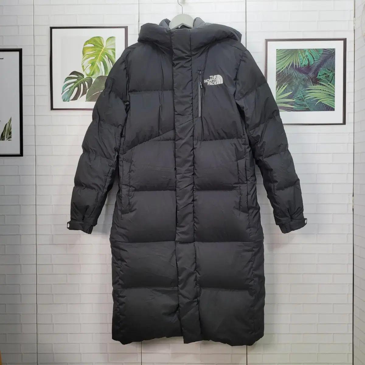 노스페이스 테크 슈퍼 에어 다운 후드 롱패딩 숏패딩 코트 자켓 95사이즈