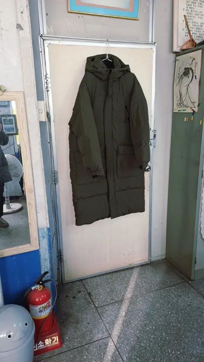 스파오남성롱패딩100싸이즈