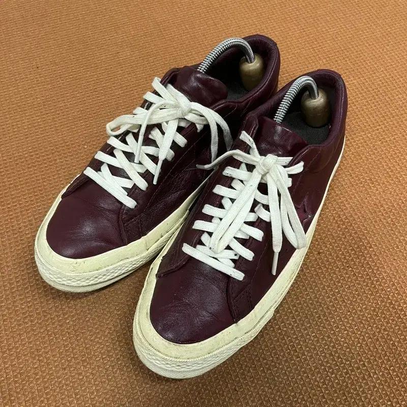 컨버스 원스타 레더 로우 스니커즈 운동화 260 G07976