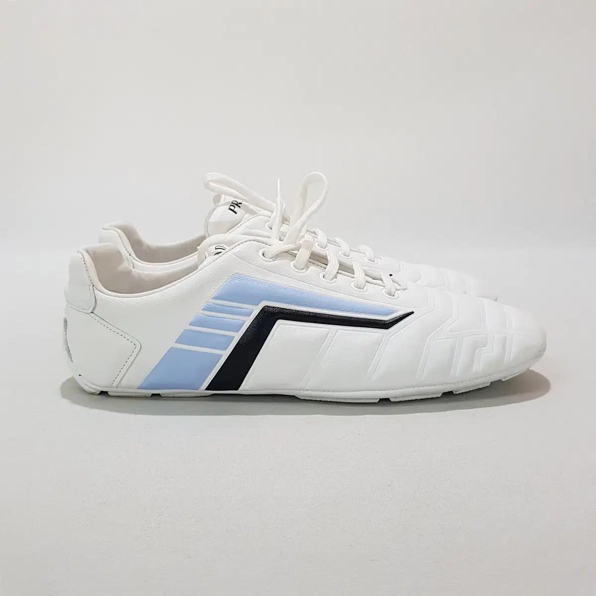 정품) 프라다 REV 여성 레더 스니커즈 1E505M