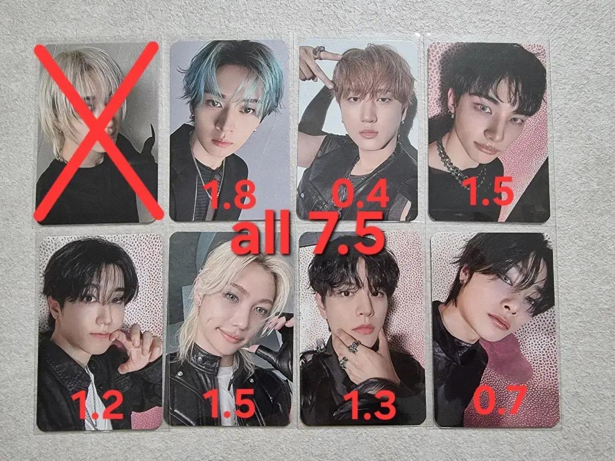 뮤직코리아 뮤코 스키즈 두잇 미공포 skz 스트레이키즈 포카 포토카드