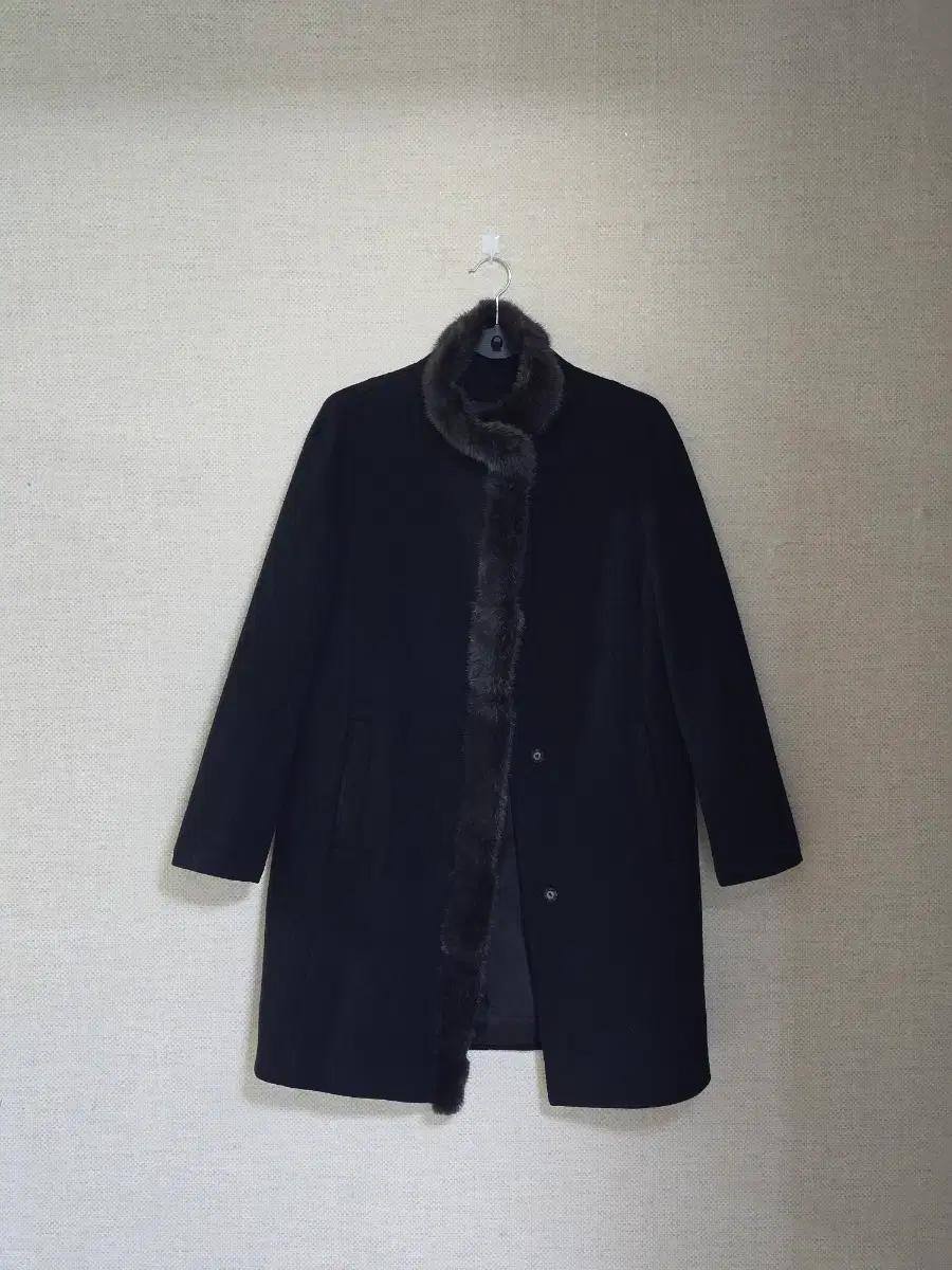 닥스 캐시미어100% 밍크 코트(새상품)