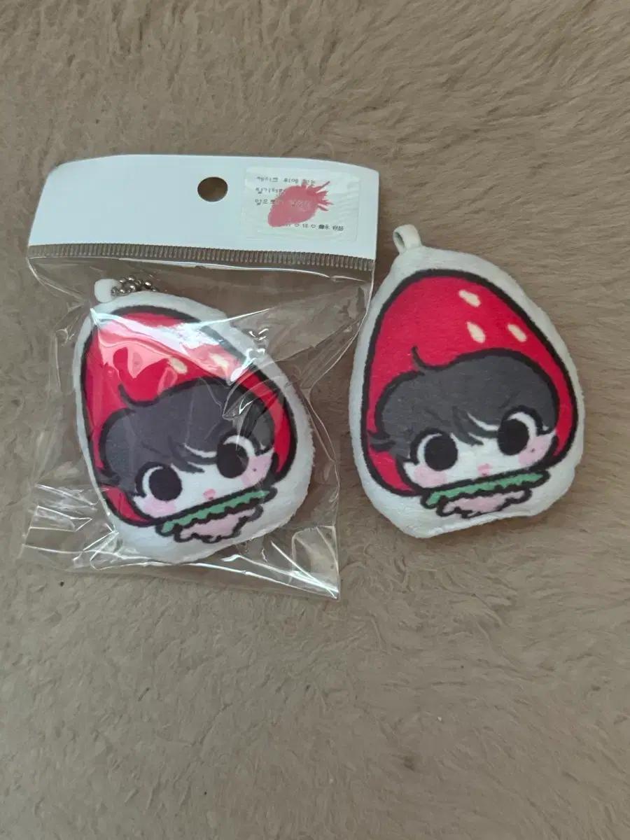 엔시티위시 사쿠야 부쿠님 딸기쿠션키링