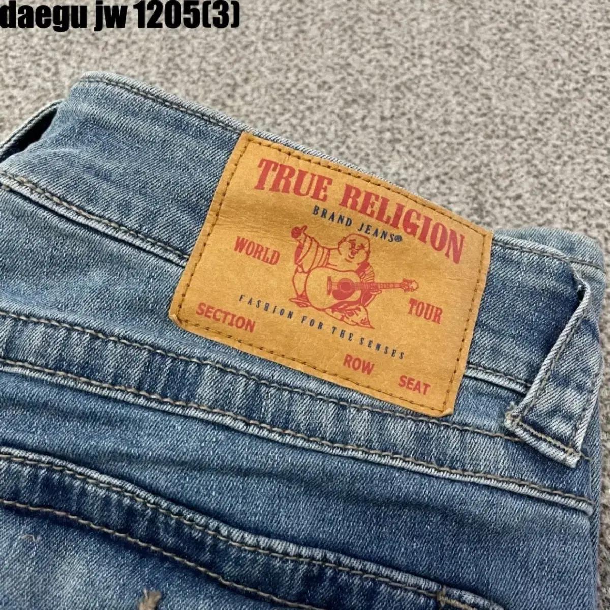 트루릴리전 데님팬츠 32