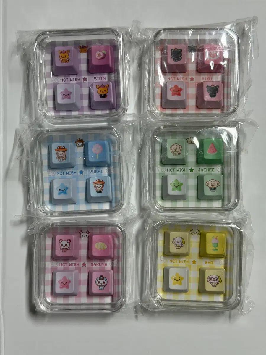 엔시티 위시 키캡 일괄 판매