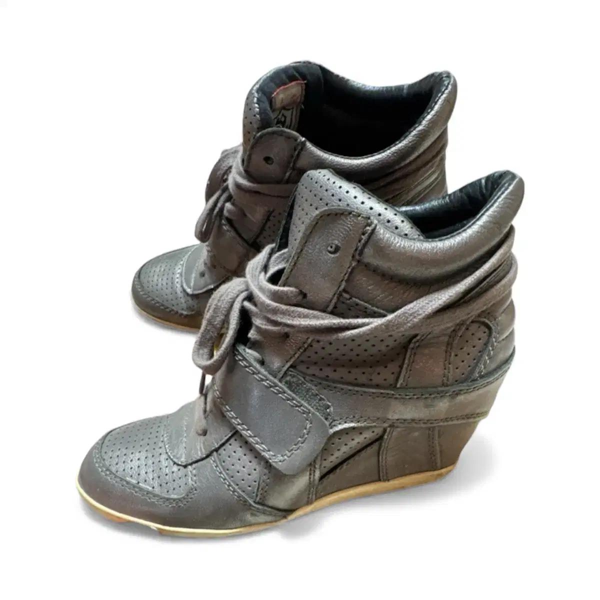 Ash 웨지힐 스니커즈 36