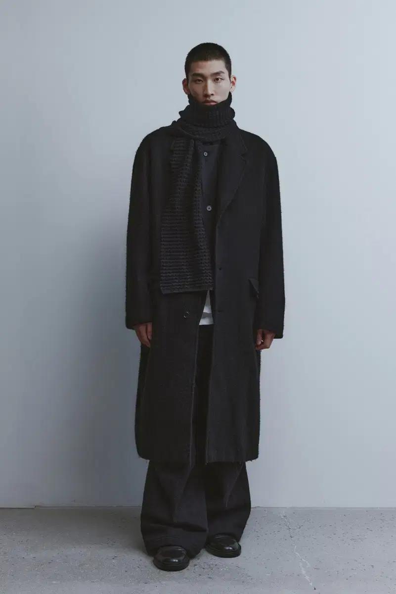 [L] 유스 보일드 울 체스터필드 코트